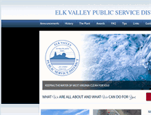 Tablet Screenshot of elkvalleypsd.com